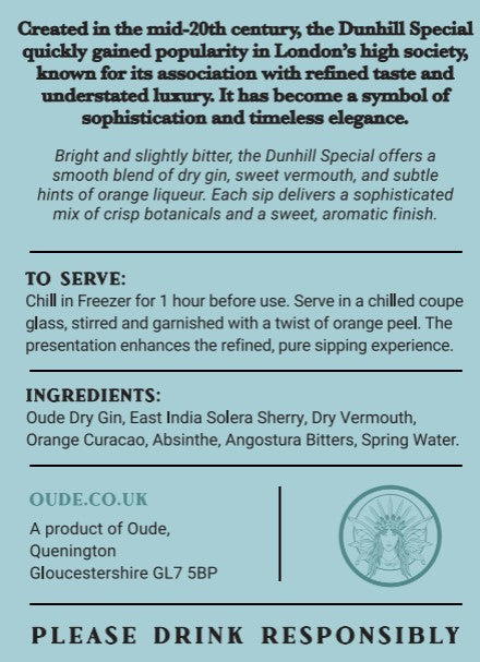 Oude Dunhill Special Cocktail 100ml