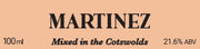 Oude Martinez Cocktail 100ml